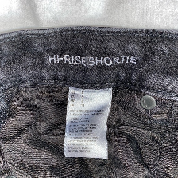 American Eagle 360 Super Stretch Hi-Rise Shortie Size 8 - Picture 3 of 4